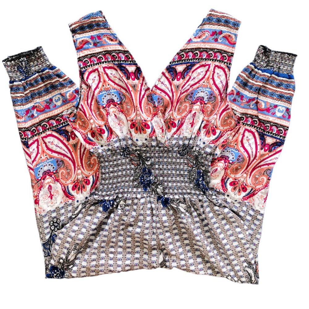 Colorful Printed Jumper